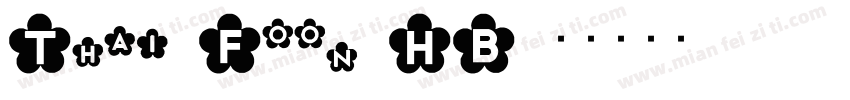 Thai Foon HB字体转换